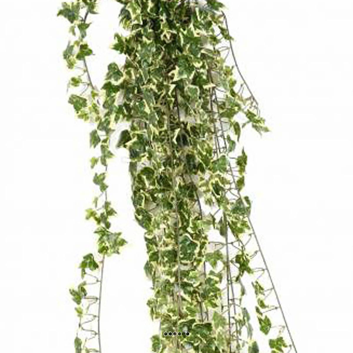 Artificielles - Chute de lierre artificiel anti-UV extérieur L 130 cm panaché - Imagen 3