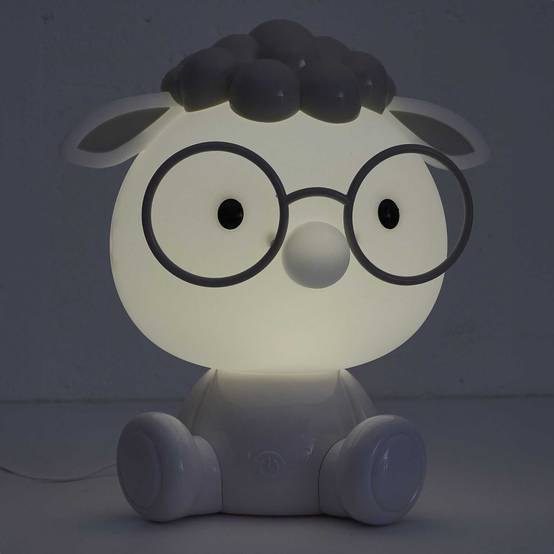 The Home Deco Kids - Veilleuse Enfant à LED "Mouton" 25cm Blanc - Image 6