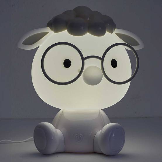 The Home Deco Kids - Veilleuse Enfant à LED "Mouton" 25cm Blanc - Image 5