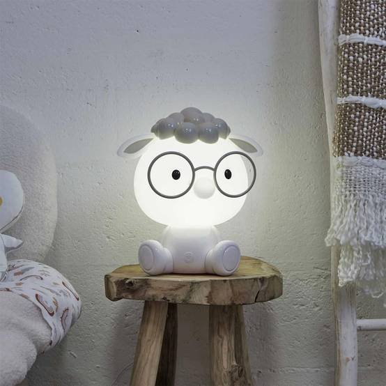 The Home Deco Kids - Veilleuse Enfant à LED "Mouton" 25cm Blanc - Image 7