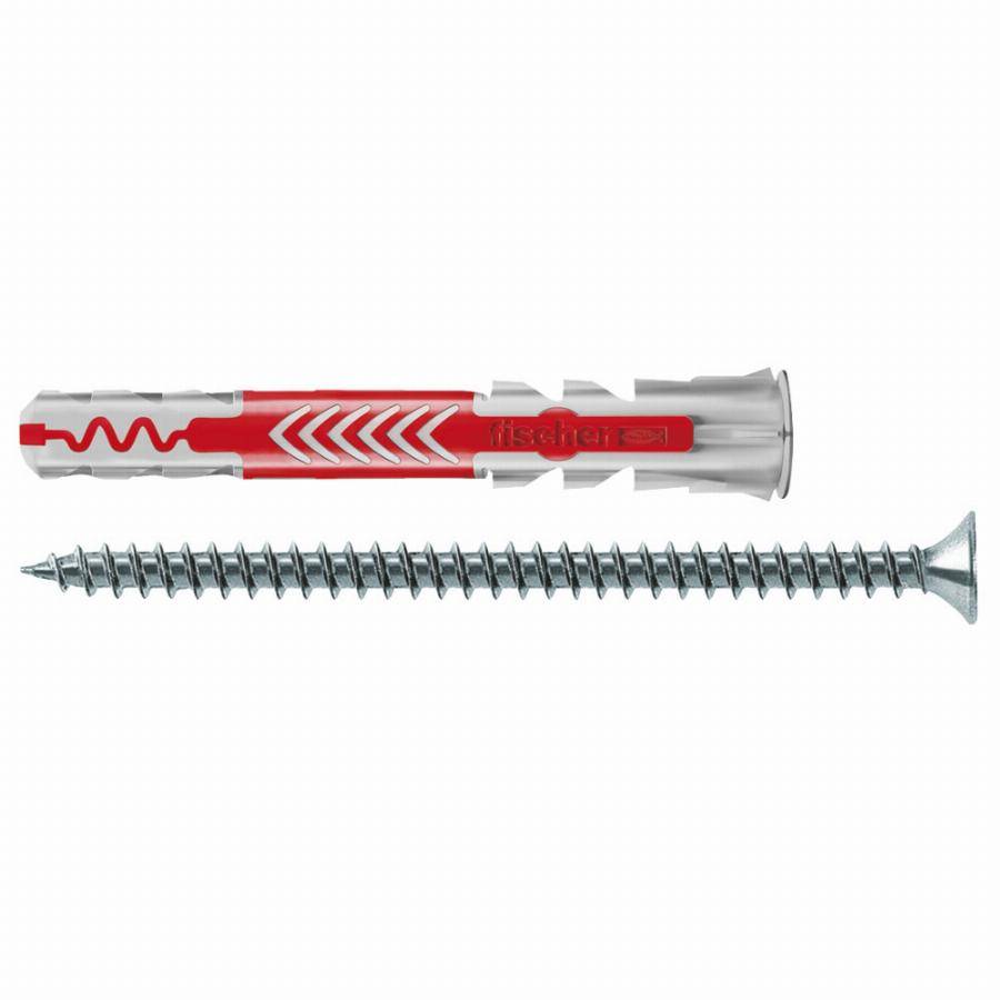 Fischer - Cheville tous matériaux DuoPower FISCHER 8x65 + Vis - Boite de 25 - 538246 - Imagen 1