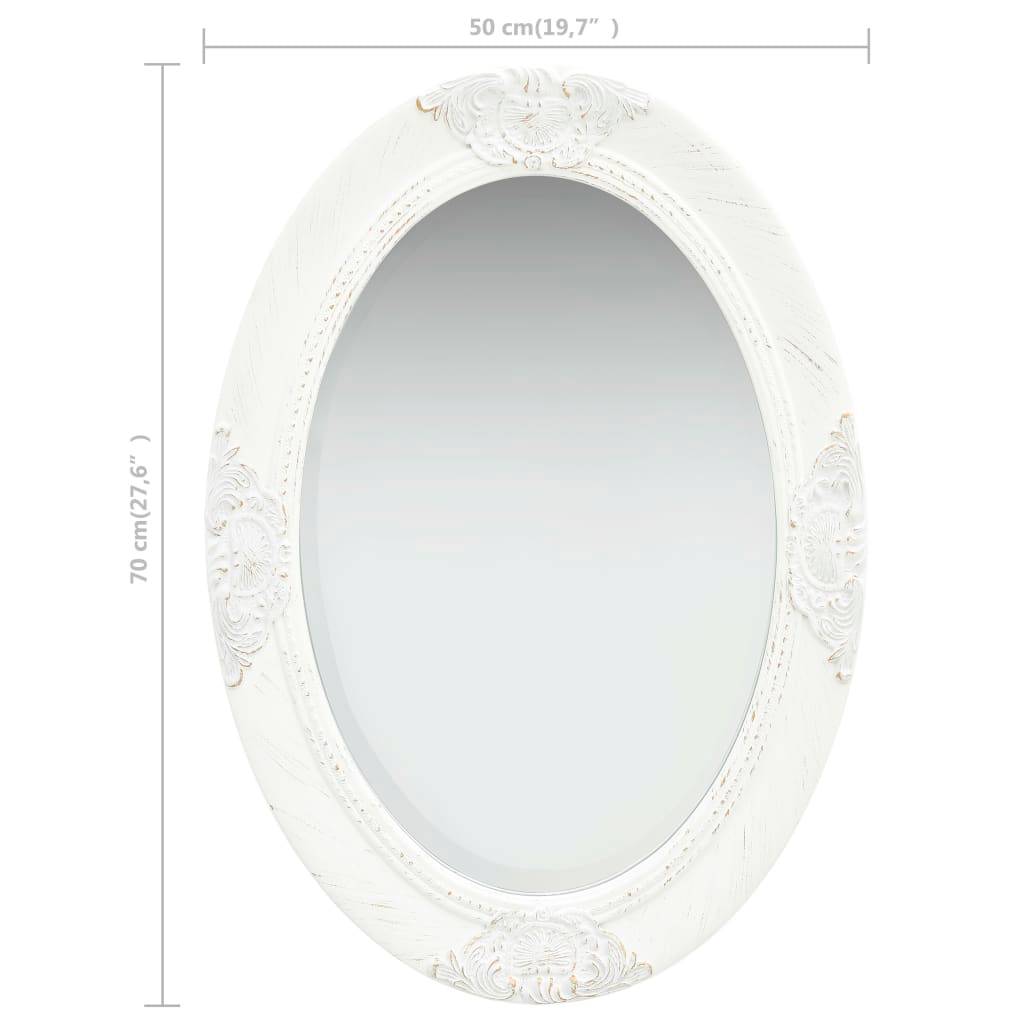 Prolenta Premium - Miroir  Miramas Blanc  50 X 70 cm  - P87209B - Image 6
