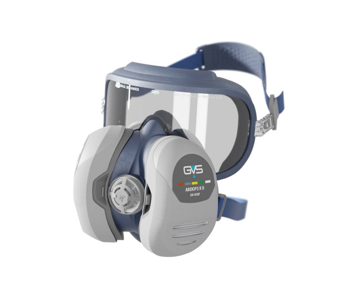 Masque Elipse Integra® avec filtres ABEK1P3 taille M/L - GVS - IHM223K