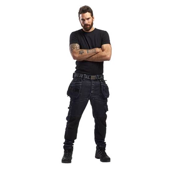 Pantalon artisan X1900 - Stretch T.44 - MARINE/NOIR - BLAKLADER - 199911418999-44 - Image 6