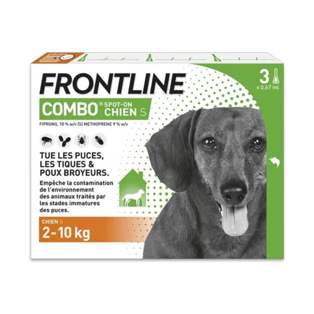 Frontline - Frontline Combo perro spot-on 20 a 40 kg, 3 pipetas de 2,68 ml - FRONTLINE - Imagen 4