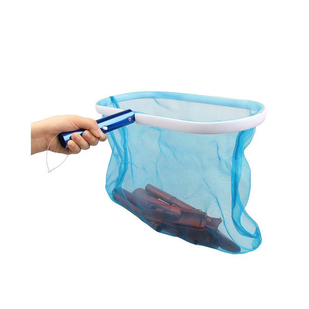 une épuisette de fond piscine avec un cadre renforcée en alu - Image 4