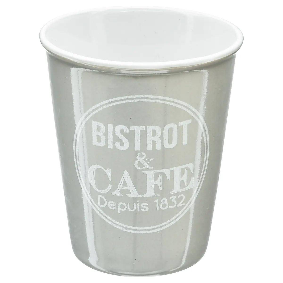 Coffret 6 Tasses "Bistrot" 10cl Multicolore - Image 5