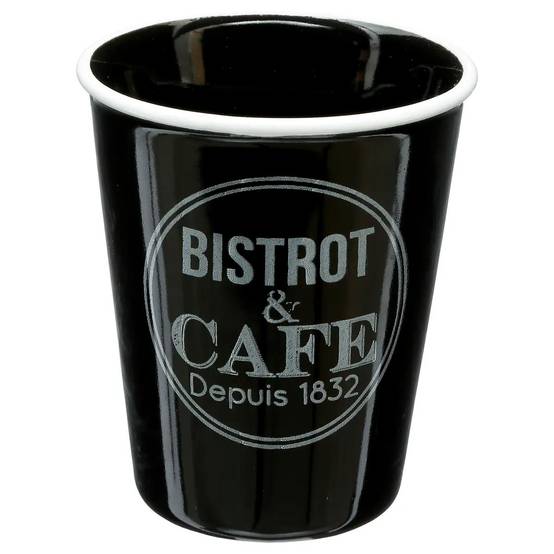Coffret 6 Tasses "Bistrot" 10cl Multicolore - Image 2