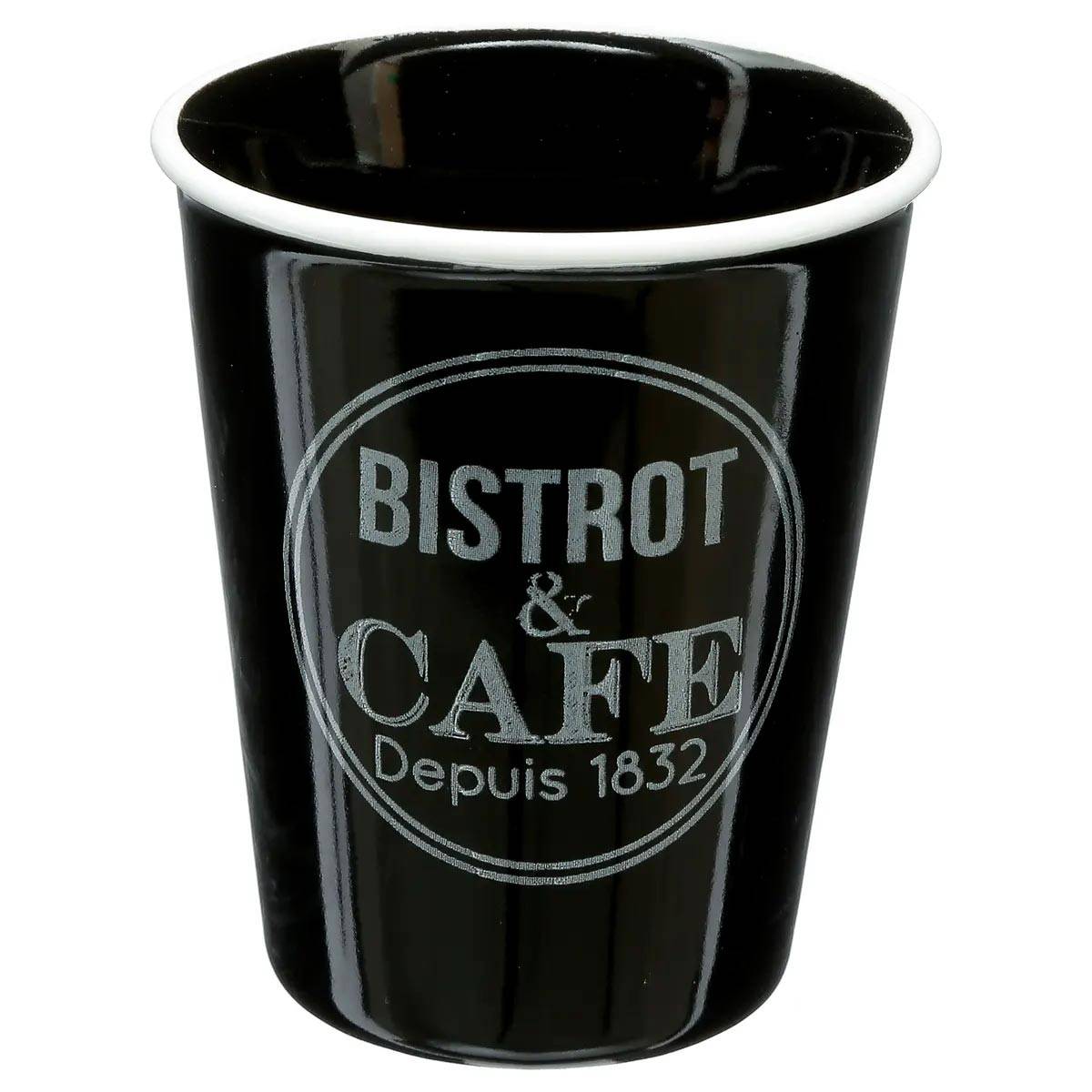Coffret 6 Tasses "Bistrot" 10cl Multicolore - Image 2