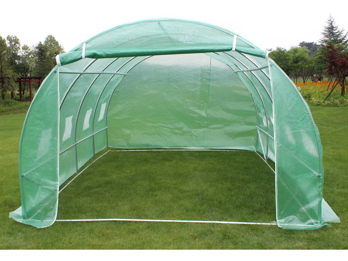 Serre Tunnel De Jardin Althea - 12m² - 4 X 3 X 2 M -habitat Et Jardin - Imagen 3