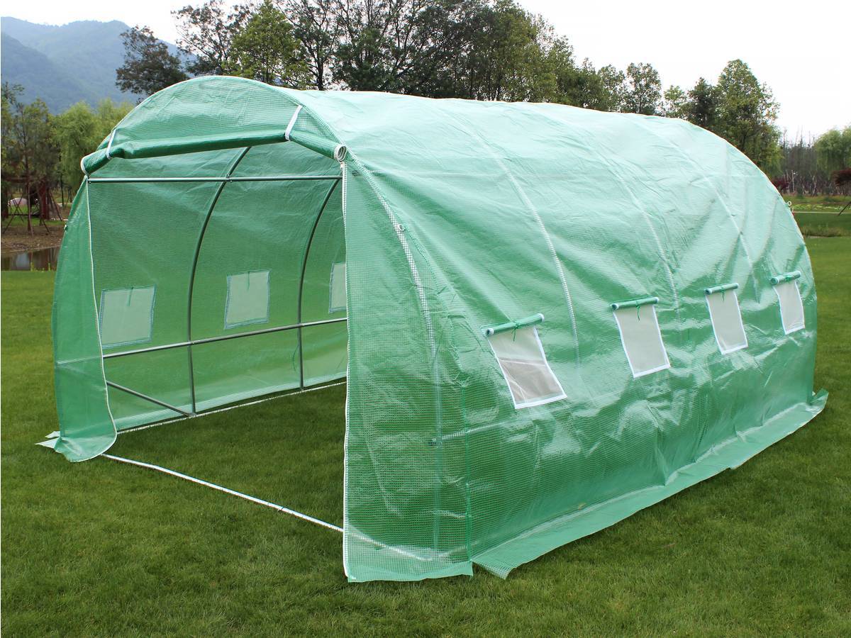 Serre Tunnel De Jardin Althea - 12m² - 4 X 3 X 2 M -habitat Et Jardin - Imagen 2