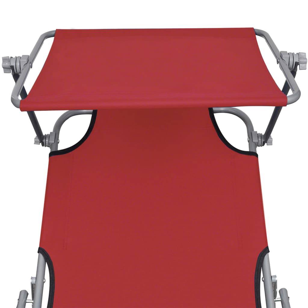 Prolenta Premium - Store banne  Hobart Rouge  188,5 X 57,5 X 27 cm  - P87209R - Image 6