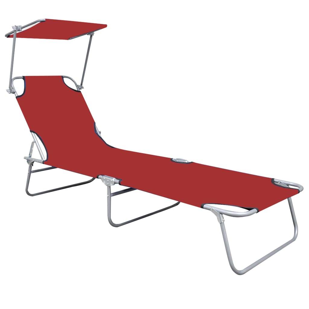Prolenta Premium - Store banne  Hobart Rouge  188,5 X 57,5 X 27 cm  - P87209R - Image 2