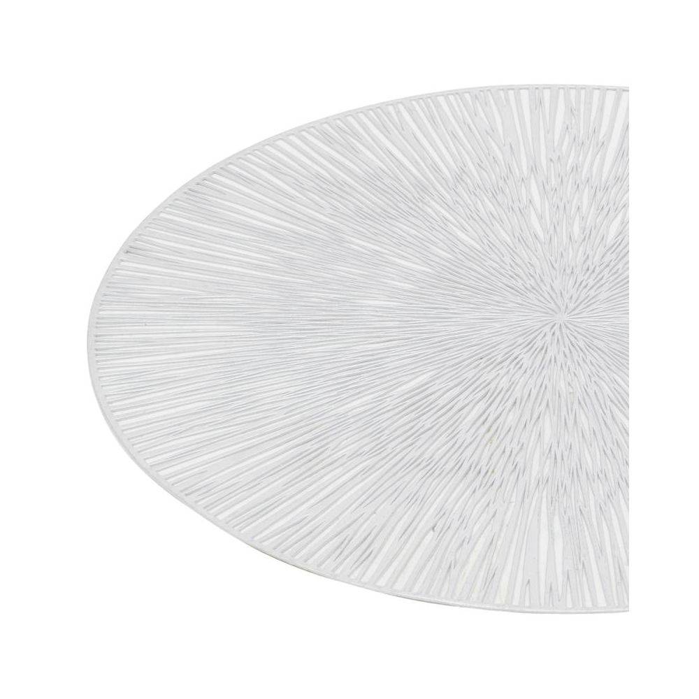 Aubry Gaspard - Sets de table en vinyle Fête (lot de 6) Argent - Imagen 4
