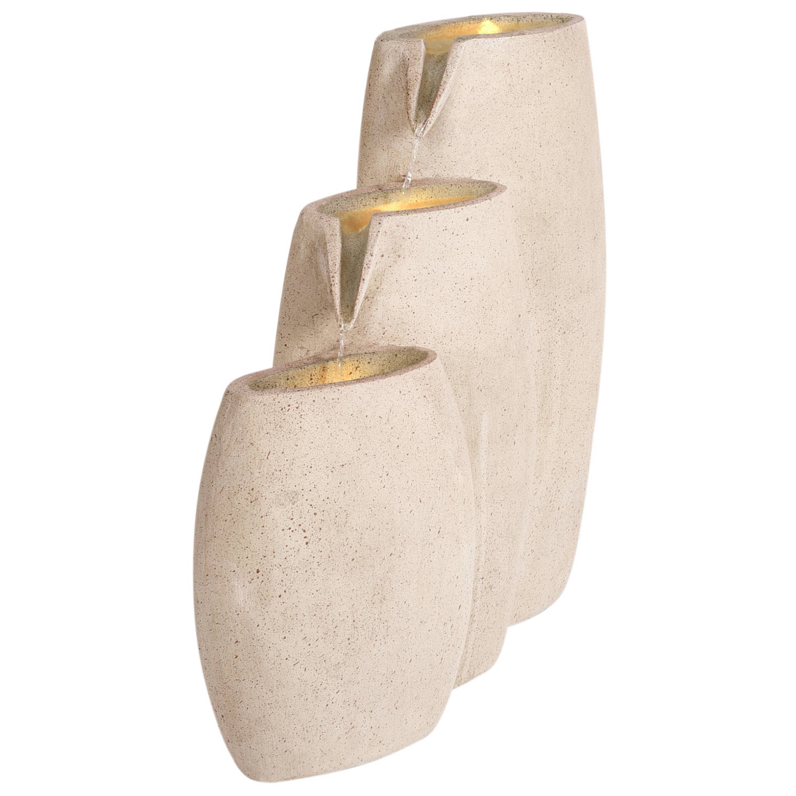 Beliani - Fontaine décorative Résine Beige ARKLE - Beliani - Image 5