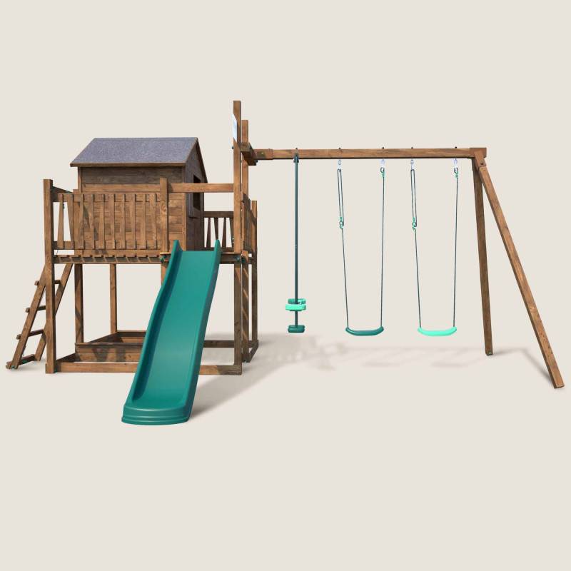 Soulet - Aire de jeux pour enfant maisonnette avec portique - COTTAGE - Image 7