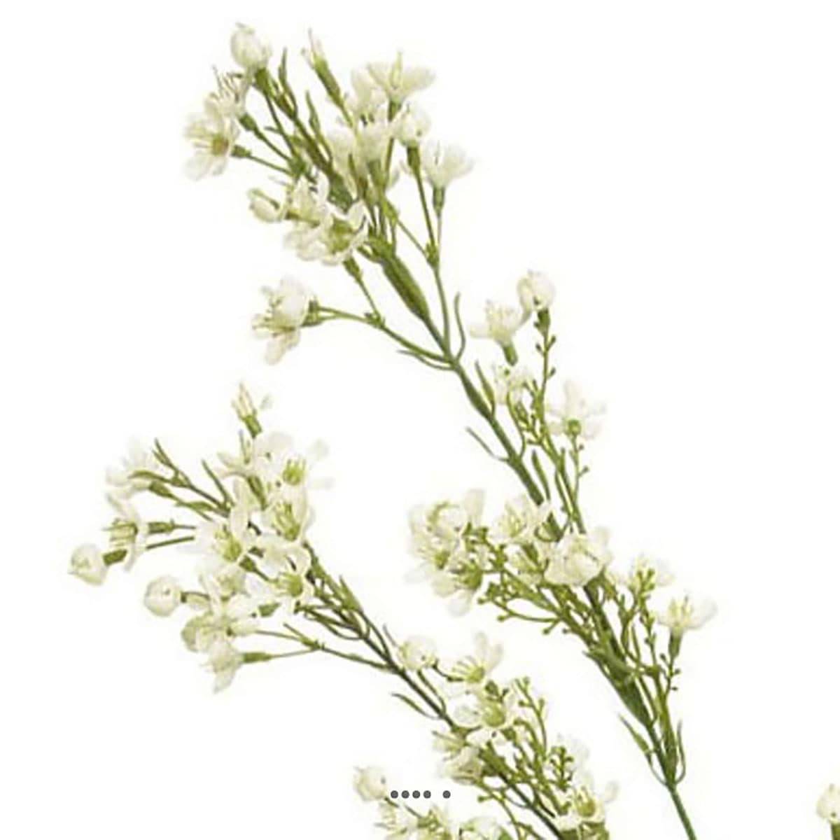 Artificielles - Branche de fleurs artificielles d'amandier H 70 cm pour exterieur - Imagen 3