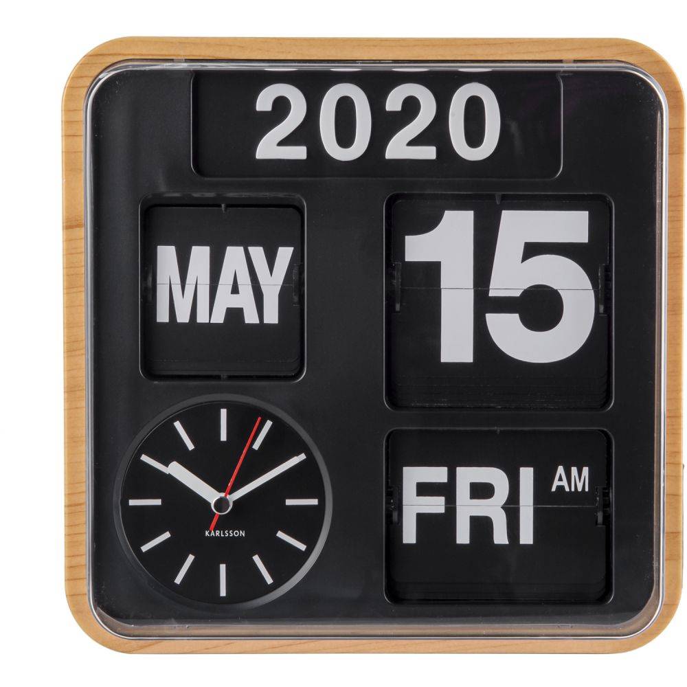 Karlsson - Horloge en plastique Mini Flip 24.5 cm Karlsson - Imagen 3