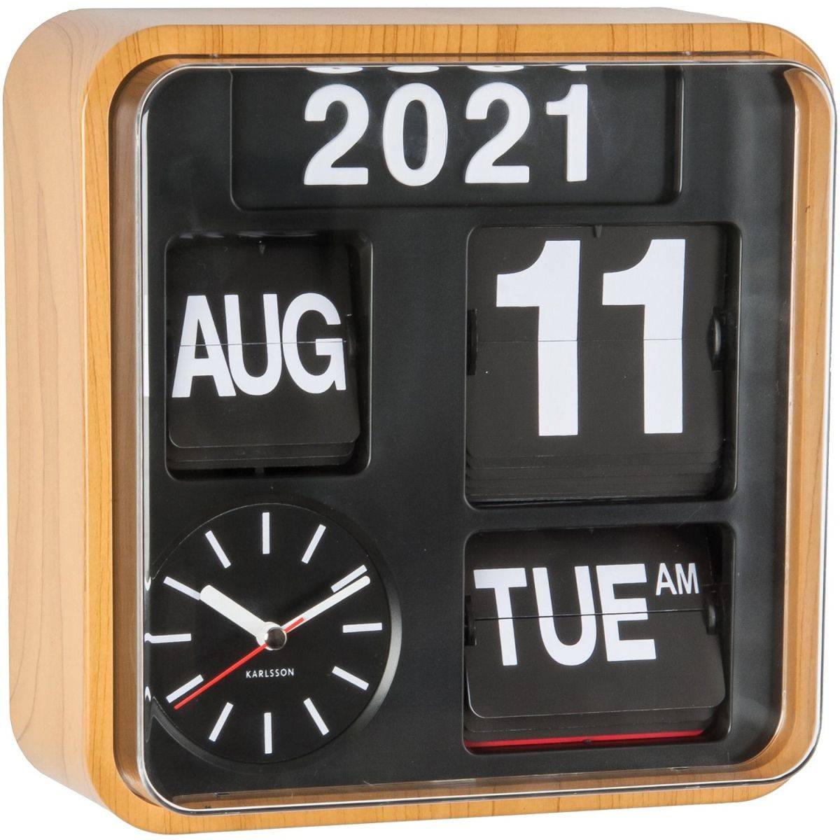 Karlsson - Horloge en plastique Mini Flip 24.5 cm Karlsson - Imagen 1