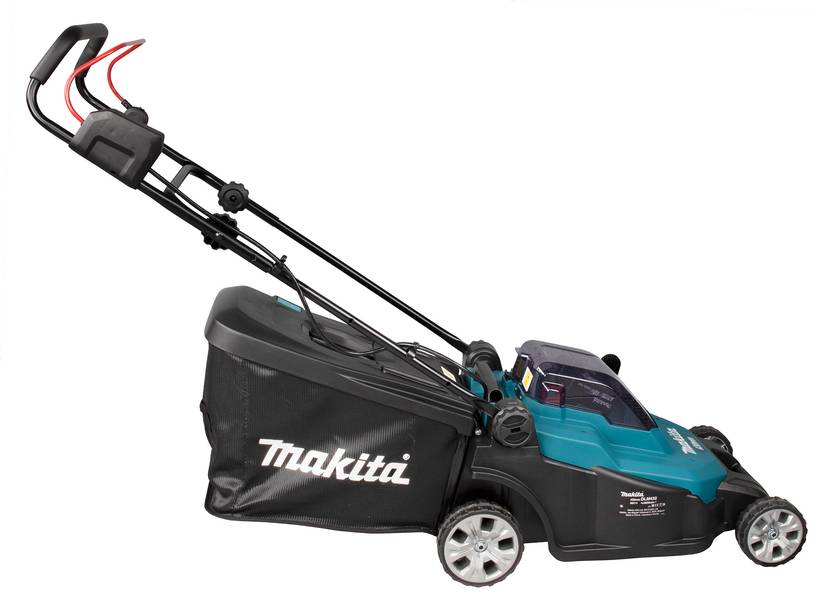 Tondeuse 36V (2X18V LXT) 43 cm - MAKITA - 2 Batteries 18V 5Ah - chargeur double - DLM432PT2 - Image 2