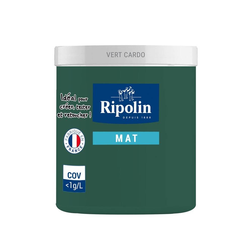 Ripolin - Testeur peinture vert cardo mat Interieur RIPOLIN 75 ml - Image 2