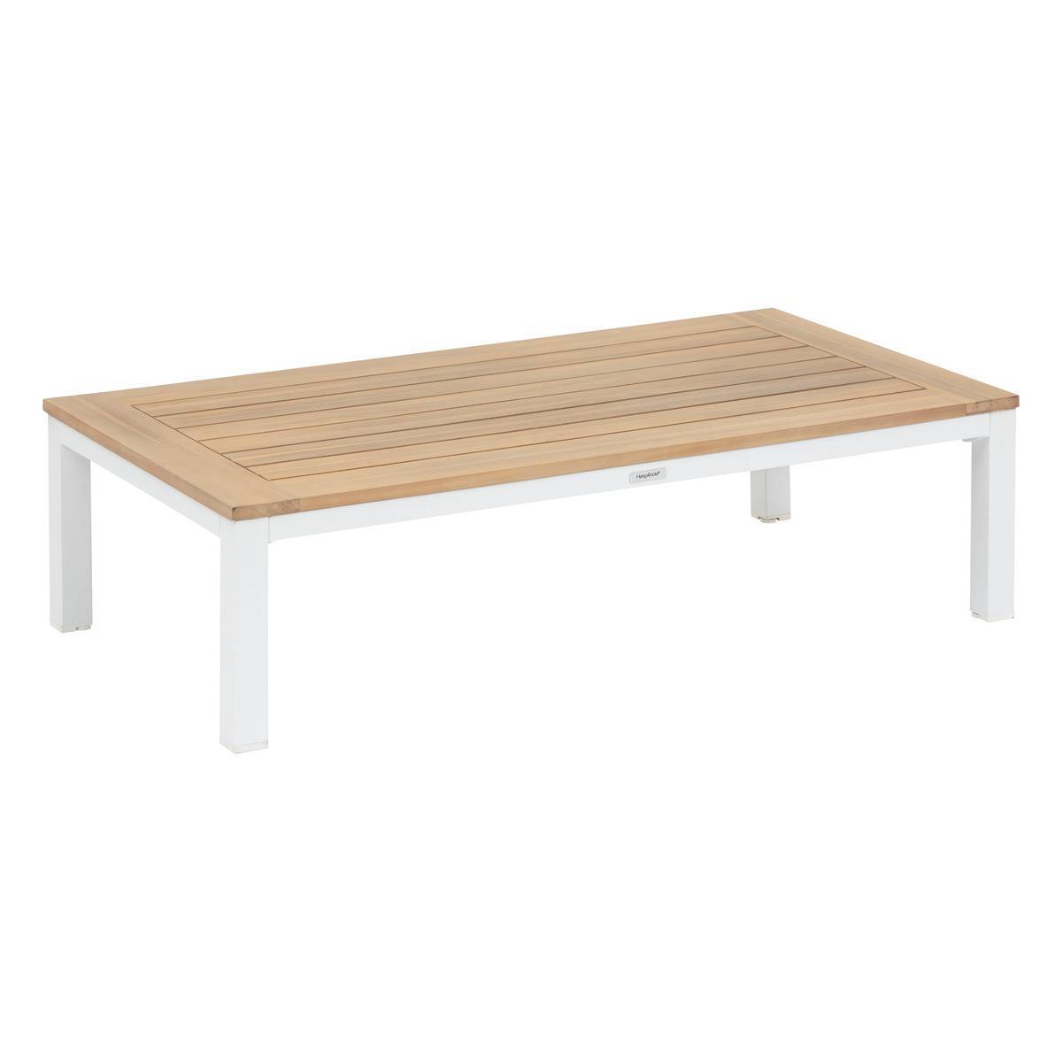 Hesperide - Table basse de jardin rectangulaire "Emperia" acacia en aluminium Hespéride - Imagen 1
