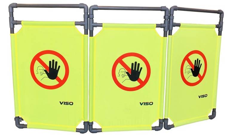 Barrière paravent 3 volets très légère 1700x1000mm - VISO - TRAVOLITE - Image 1