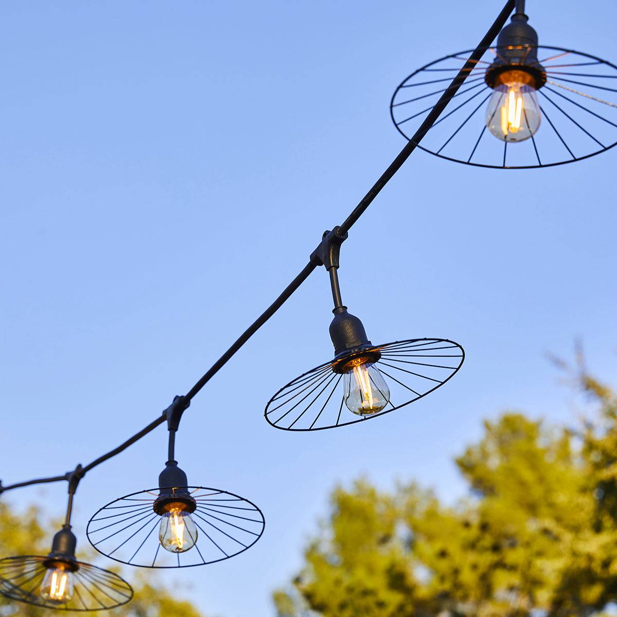 Lumisky - Guirlande CHIC CAGE 10 ampoules E27 6M - Imagen 9