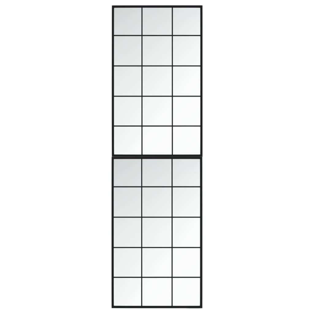 Maison Chic - Miroirs muraux 2 pcs noir 100x60 cm métal Maison Chic - Image 3