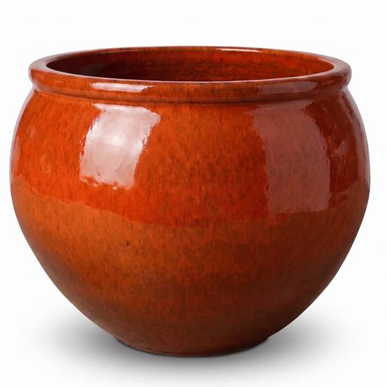 Provencelia - Pot LUTECE 86x64cm orange tropical
