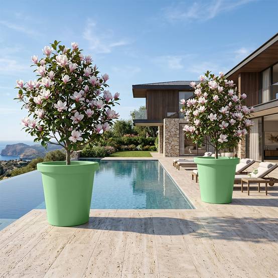 Pot de fleurs 420l delight - plast'up rotomoulage - Image 3