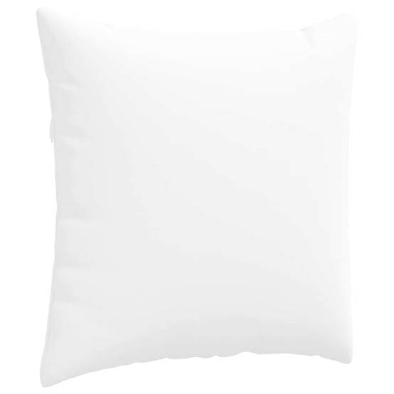 Set de 2 Coussins Décoratifs en Tissu Moderne Déhoussables pour Salon Blanc 60x60 cm – ComfortXL Outdoor Living - Image 5