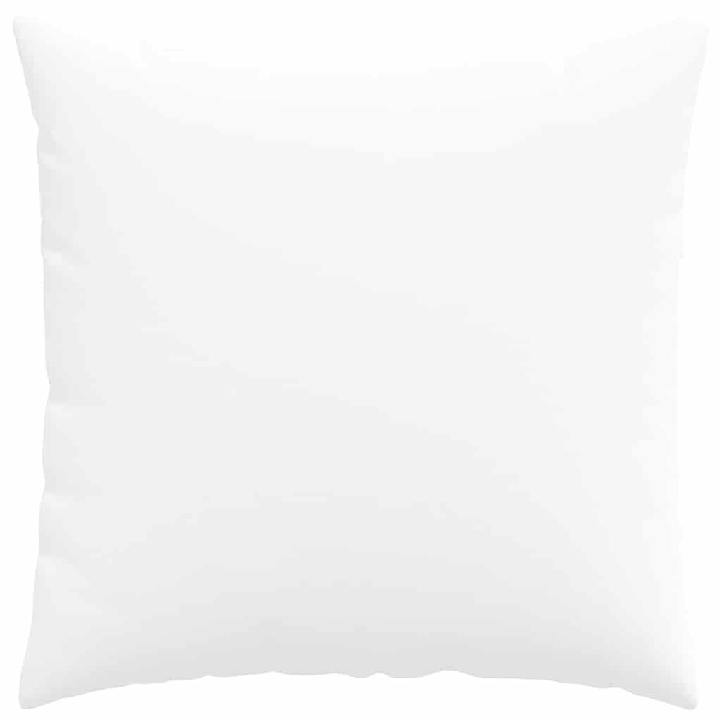 Set de 2 Coussins Décoratifs en Tissu Moderne Déhoussables pour Salon Blanc 60x60 cm – ComfortXL Outdoor Living - Image 6