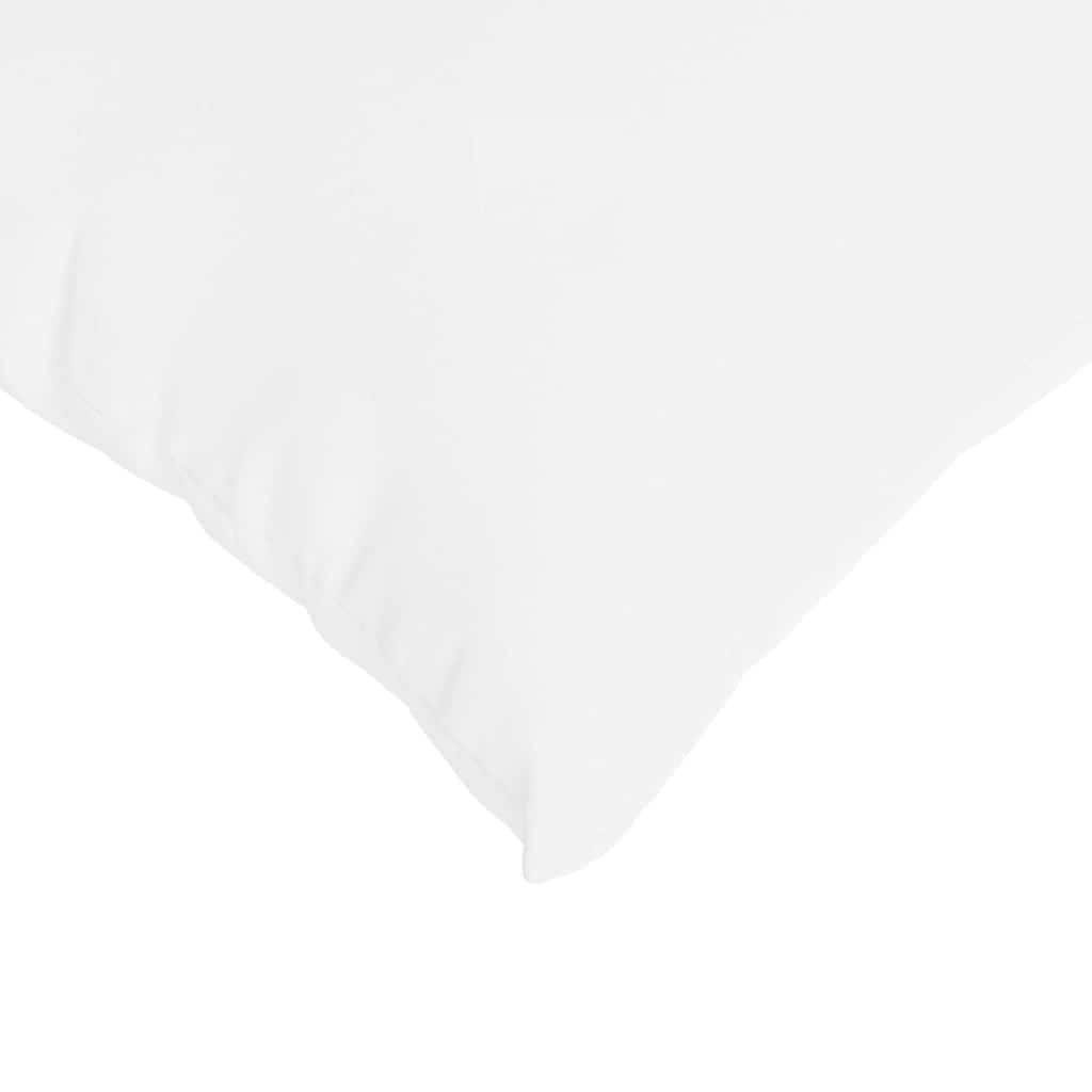 Set de 2 Coussins Décoratifs en Tissu Moderne Déhoussables pour Salon Blanc 60x60 cm – ComfortXL Outdoor Living - Image 7