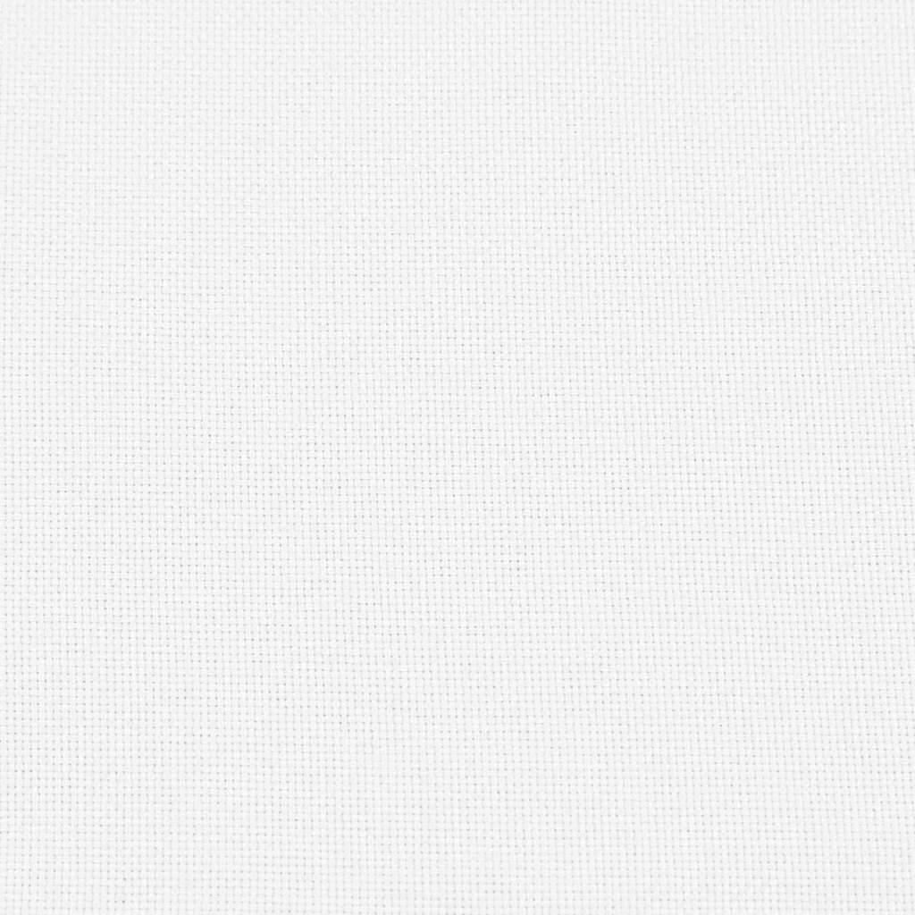 Set de 2 Coussins Décoratifs en Tissu Moderne Déhoussables pour Salon Blanc 60x60 cm – ComfortXL Outdoor Living - Image 8