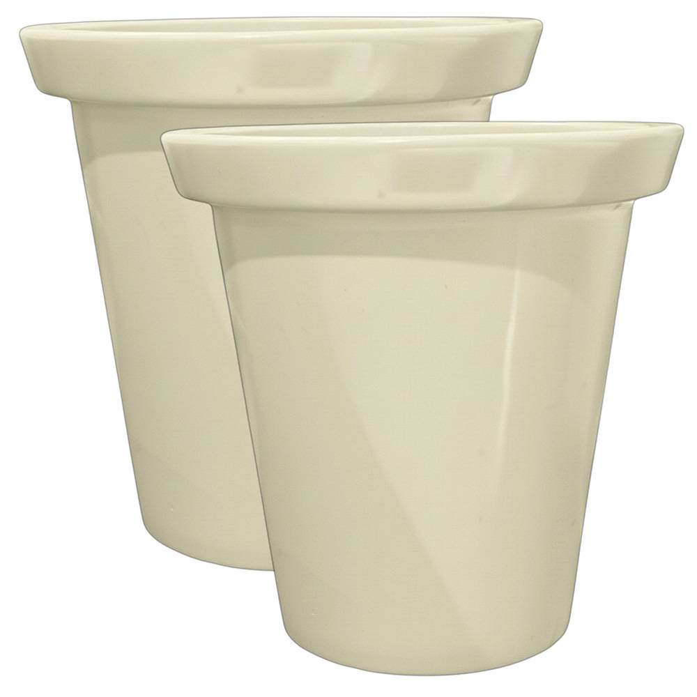 Plast'Up Rotomoulage - Pot de fleurs rond xxl delight 760l-lot de 2 - plast'up rotomoulage - Image 1