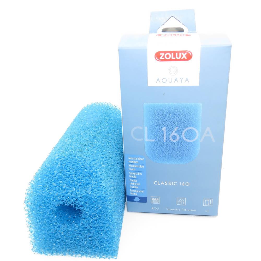 Zolux - Mousse bleue medium CL 160 A pour pompe classic 160 pour aquarium. - Image 4