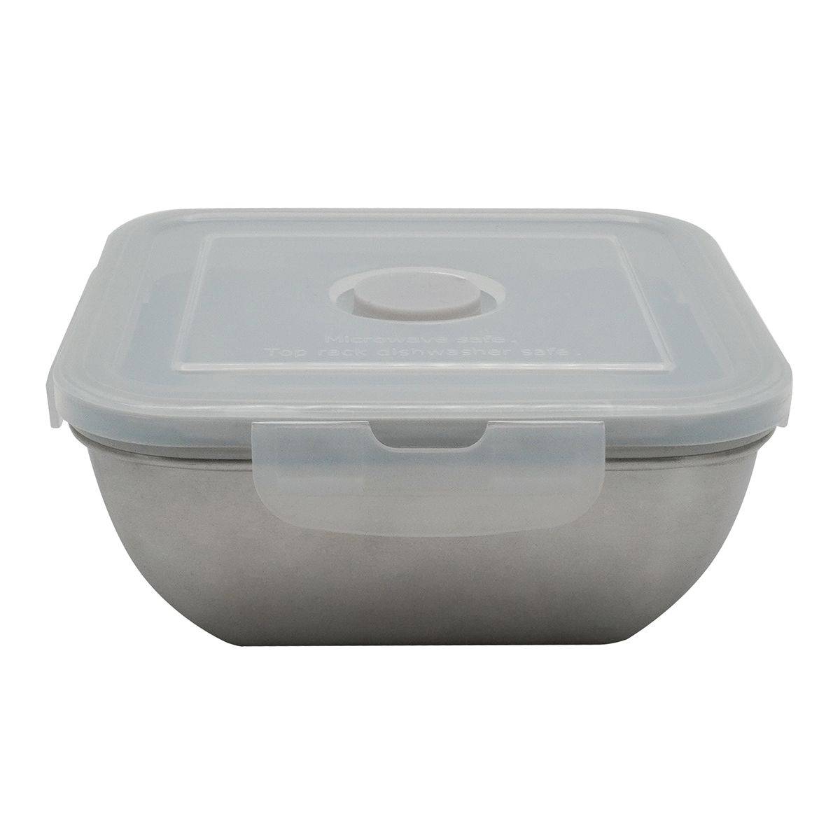 Lunch box en inox avec couvercle à clips 600 ml Fackelmann Move - Image 1