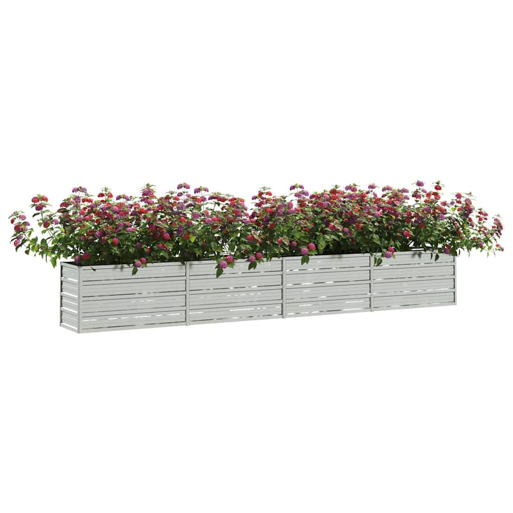 Prolenta Premium - Jardinière acier argent  320 x 40 x 45 cm  - Prolenta premium p343.4 - Image 6