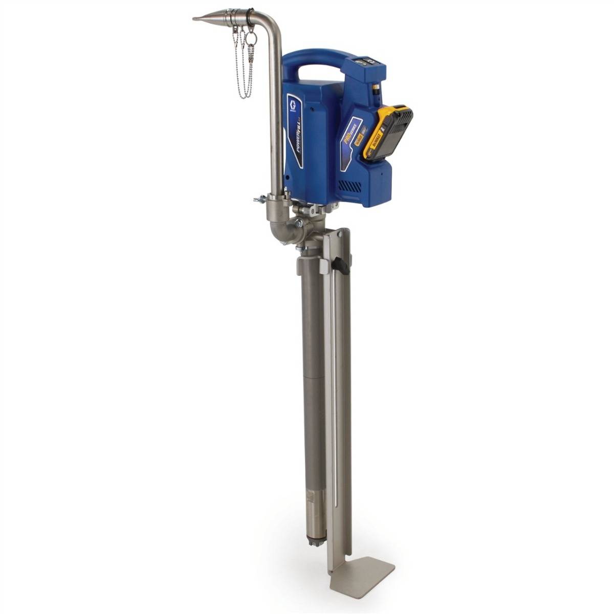 Pompe de chargement pour cloisons sèches PowerFill 3.5 XL Pro Series sans fil - 230 V - GRACO - Livré avec une batterie DeWalt - 26B437