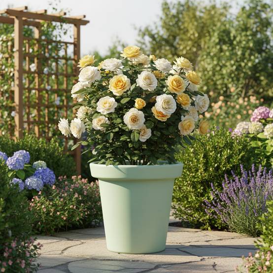 Pot de fleurs 75l delight - plast'up rotomoulage - Image 5