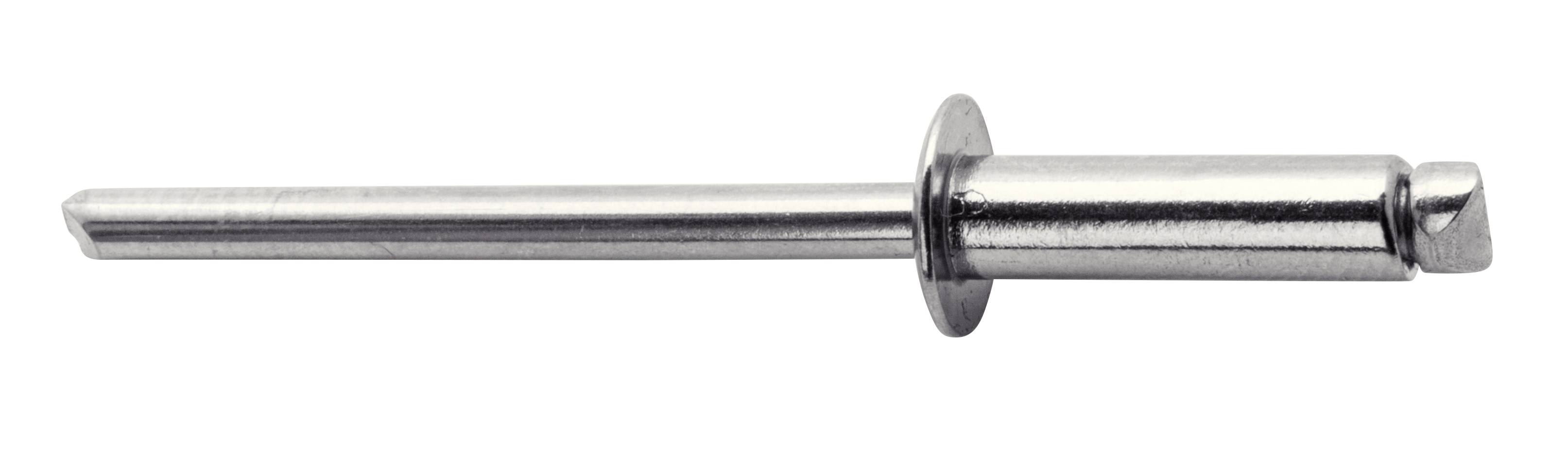 Rapid - Lot de 50 rivets acier inoxydable Diam.4.8 x H.25 mm avec forêt - Image 2