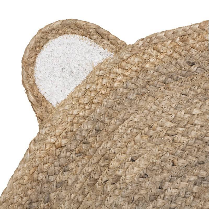 Atmosphera - Tapis jute tête d'ourson D100 Atmosphera - Imagen 2