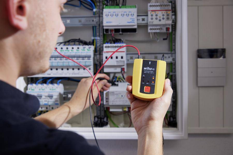 Testeur de continuité WIHA 400 V AC Cat. II + 2 piles AAA incluses - 45222 - Imagen 3