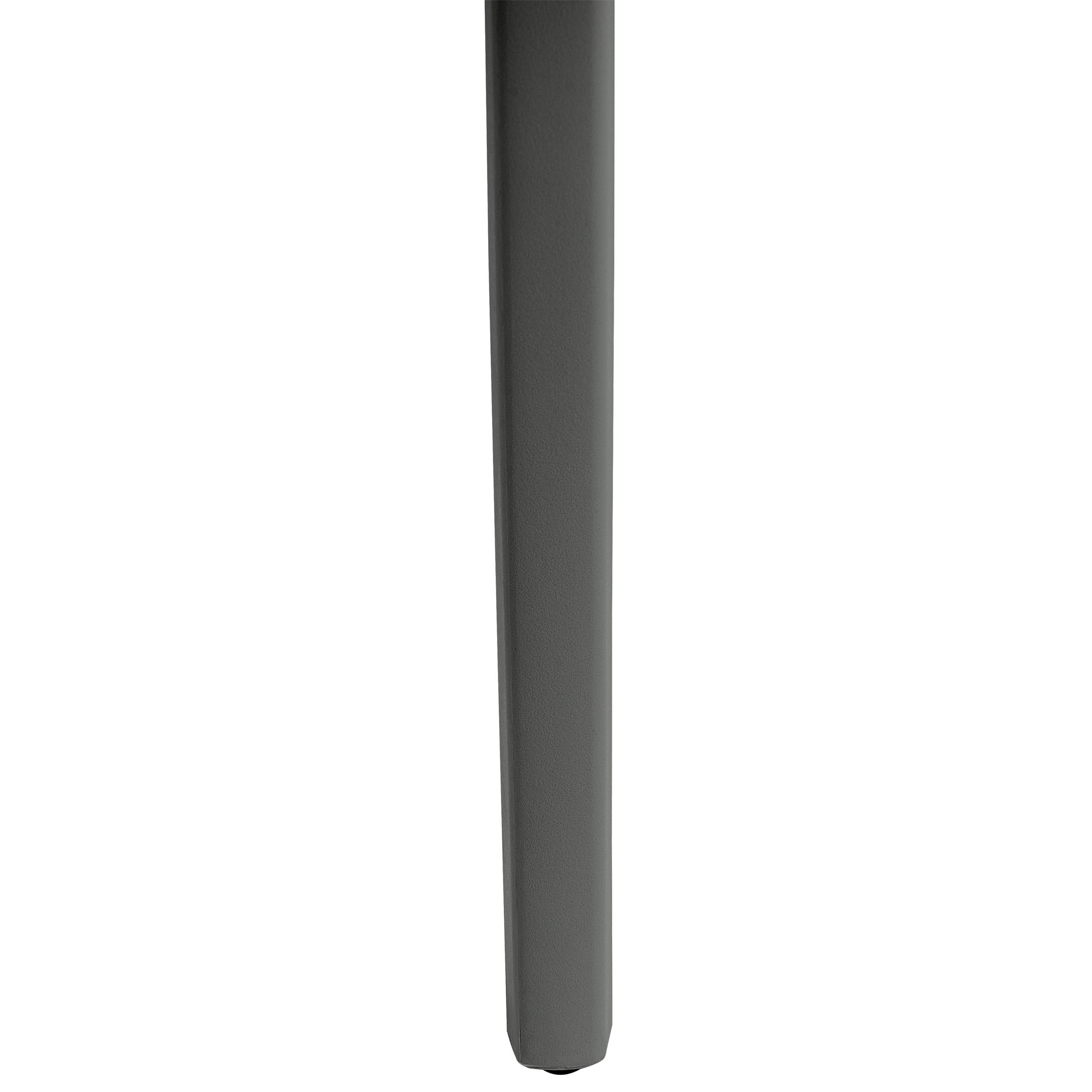 Beliani - Chaise de salle à manger Matière synthétique Gris foncé VIESTE - Beliani - Imagen 9