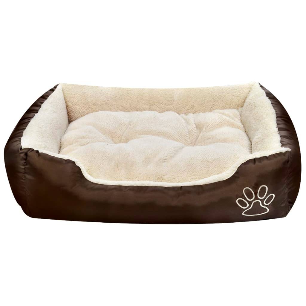 Vidaxl - Lit pour chiens Marron et beige XXL vidaXL 131366 - Imagen 7