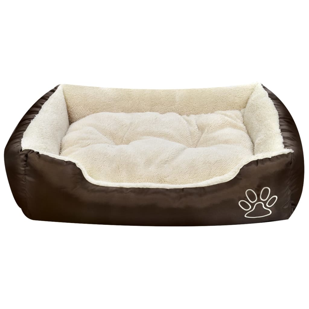 Vidaxl - Lit pour chiens Marron et beige XXL vidaXL 131366 - Imagen 3