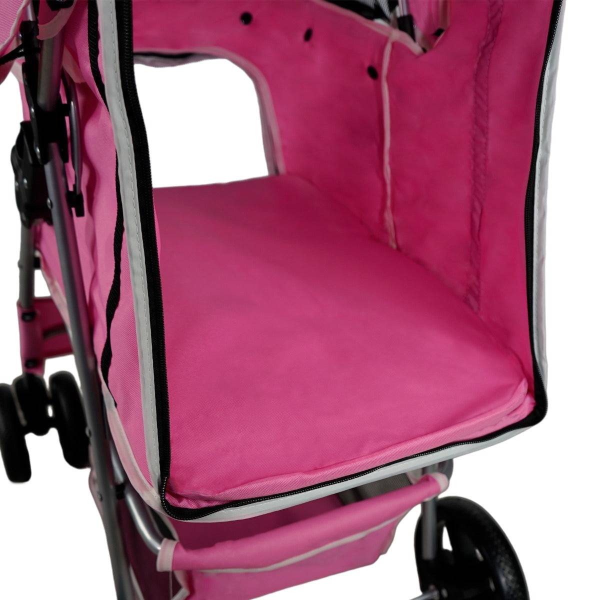Monstershop - Poussette pour Animal de Compagnie – Rose - Monstershop - Imagen 4