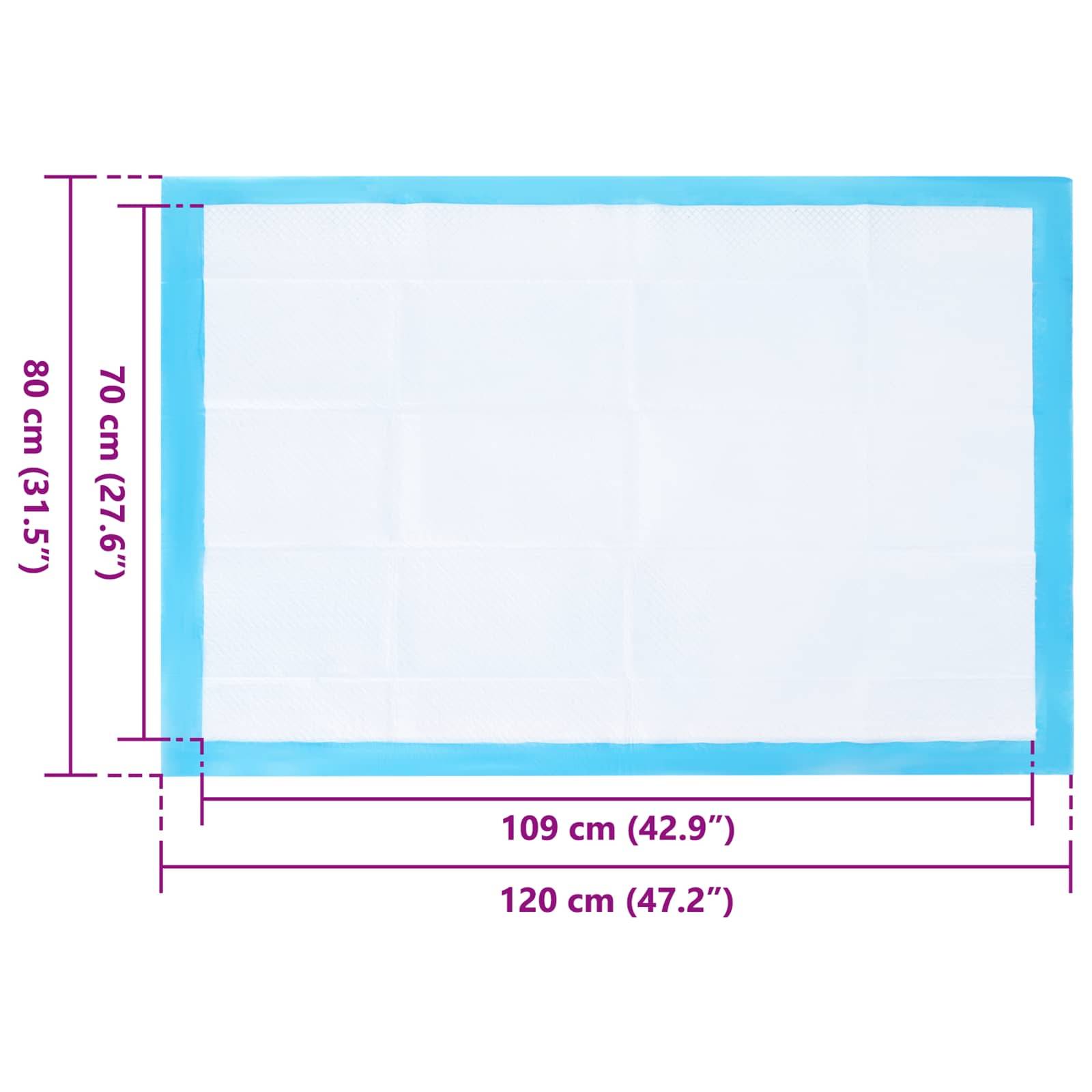 Vidaxl - Tapis d'entraînement pour animaux en tissu non tissé 50 pcs vidaXL 42025296 - Image 3