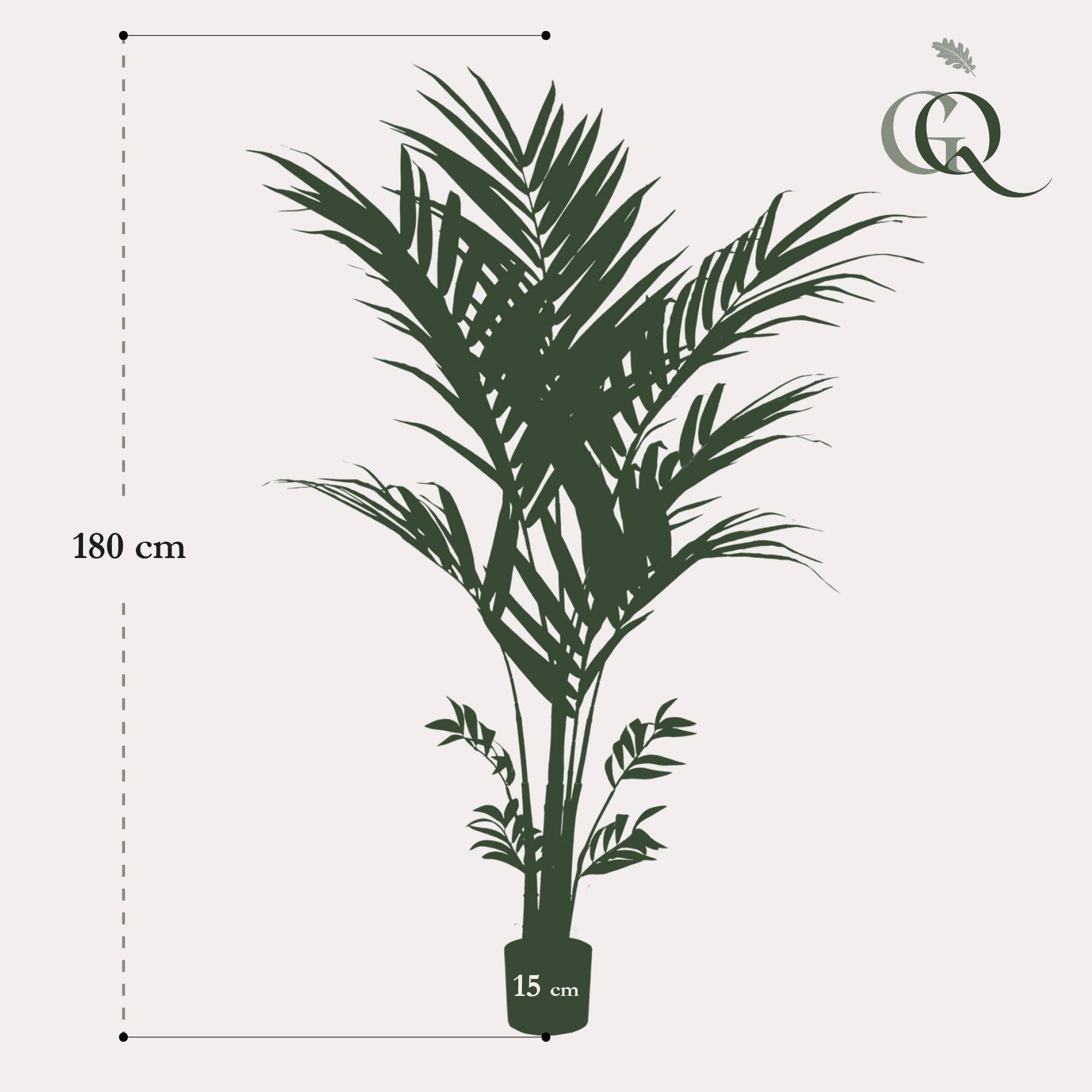 La Green Touch - Palmier Kentia plante artificielle - h180cm, Ø15cm- La Green Touch - Imagen 3
